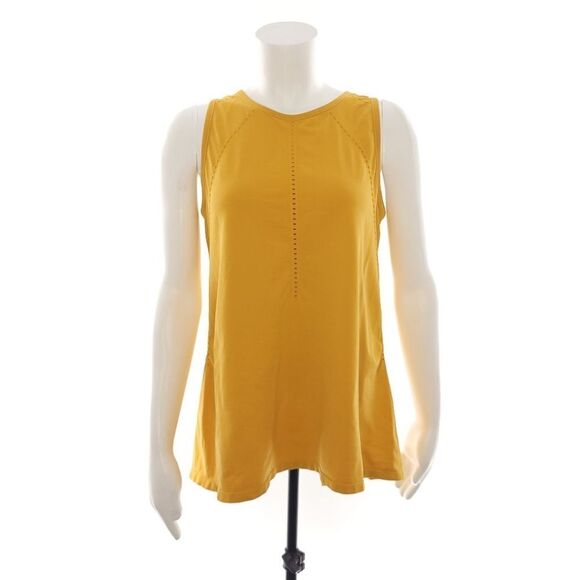 Athleta Tops - Athleta Mustard Yellow Racerback Tank Top Womens Size Small/Medium
